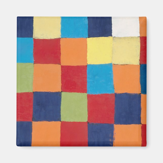 Klee - Qu 1, Color Chart, Magnet (Front)