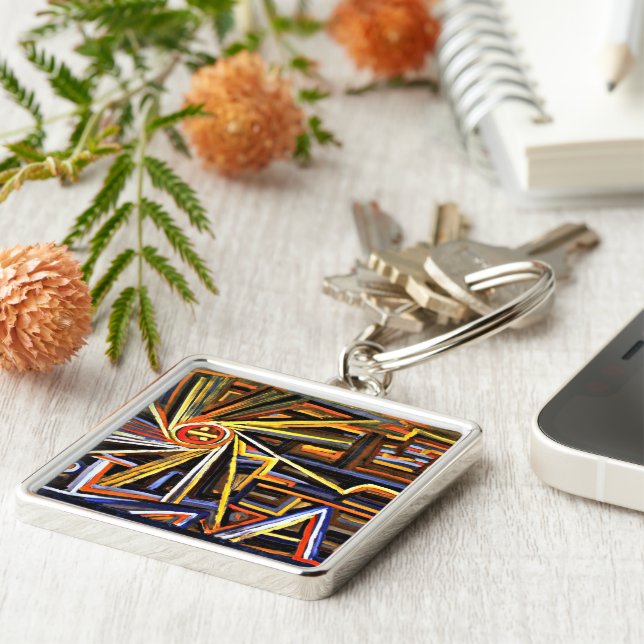 Klee - Radiation and Rotation, Keychain (Side)