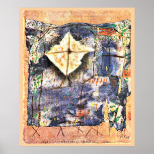 Klee - Ravaged Landscape Poster