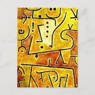 Klee - Red Waistcoat Postcard