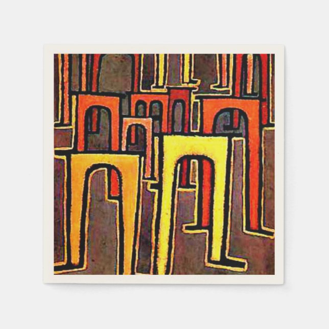 Klee - Revolution of the Viaduct Napkins (Front)