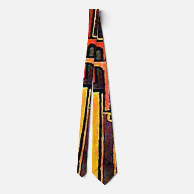 Klee - Revolution of the Viaduct Neck Tie (Back)