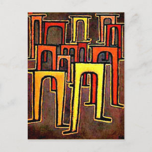 Klee - Revolution of the Viaduct Postcard