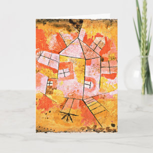 Klee - Revolving House, Card