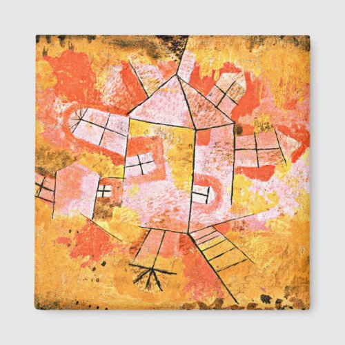 Klee _ Revolving House Magnet