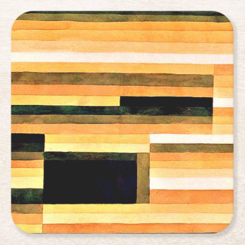 Klee _ Rock Chamber Square Paper Coaster