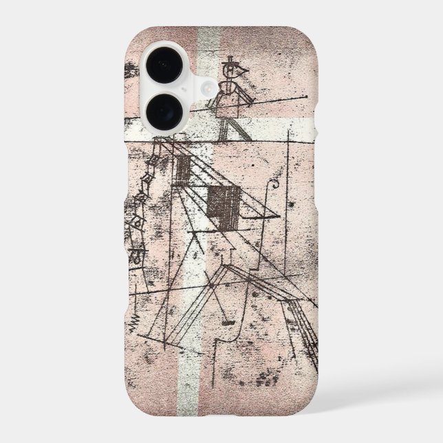 Klee - Rope Dancer Iphone Case (Back)