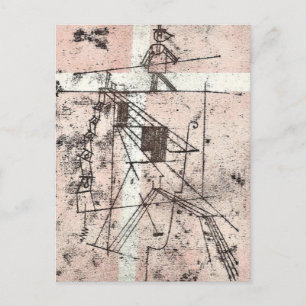 Klee - Rope Dancer Postcard