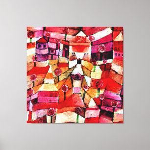 Klee - Rose Garden Canvas Print