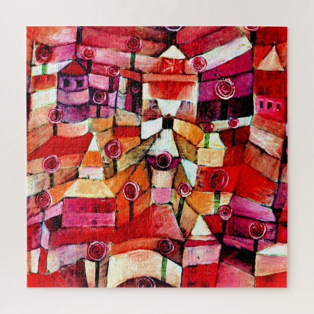 Klee - Rose Garden Jigsaw Puzzle (Vertical)
