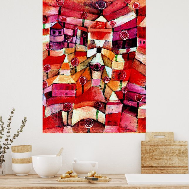 Klee - Rose Garden Poster (Kitchen)