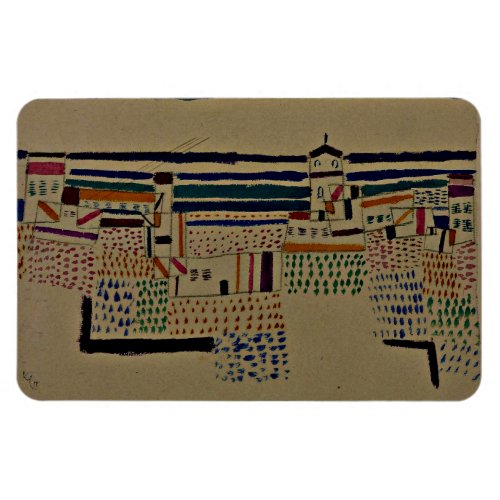 Klee _ Seaside Resort South of France Magnet