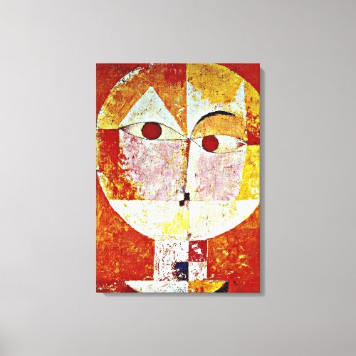 Klee _ Senecio Canvas Print