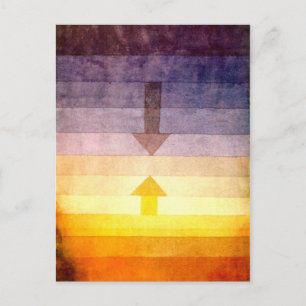 Klee - Separation in the Evening Postcard
