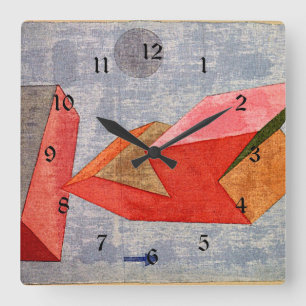 Klee - Short Sea Voyage Square Wall Clock