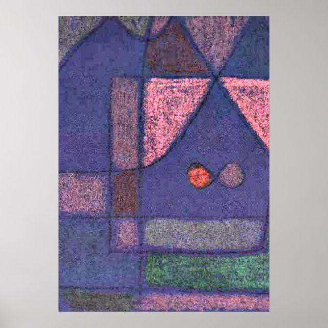 Klee - Small Room in Venice Poster (Front)