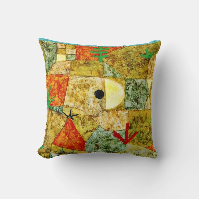 Klee - Southern Gardens Throw Pillow (Front)
