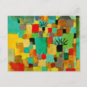 Klee - Southern Tunisian Gardens Postcard