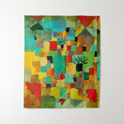 Klee _ Southern Tunisian Gardens Tapestry