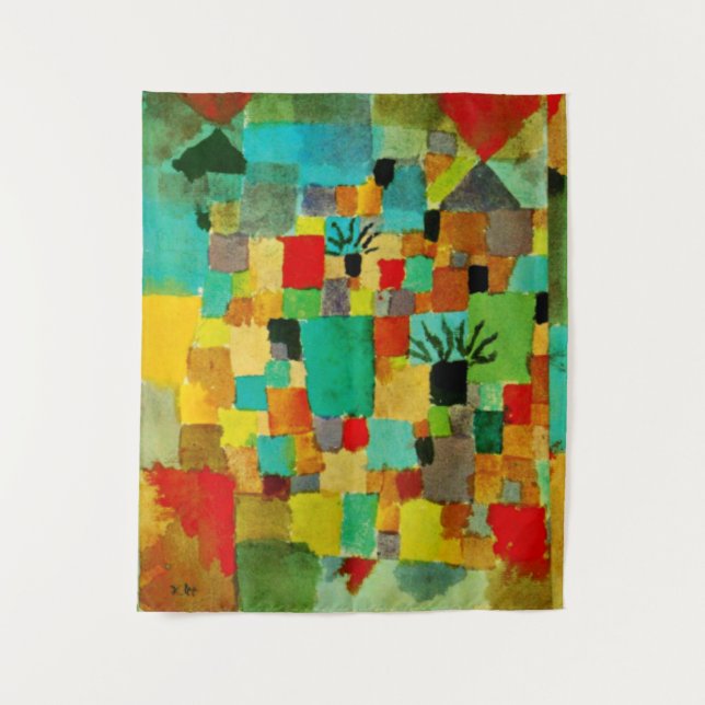 Klee - Southern Tunisian Gardens, Tapestry (Front)