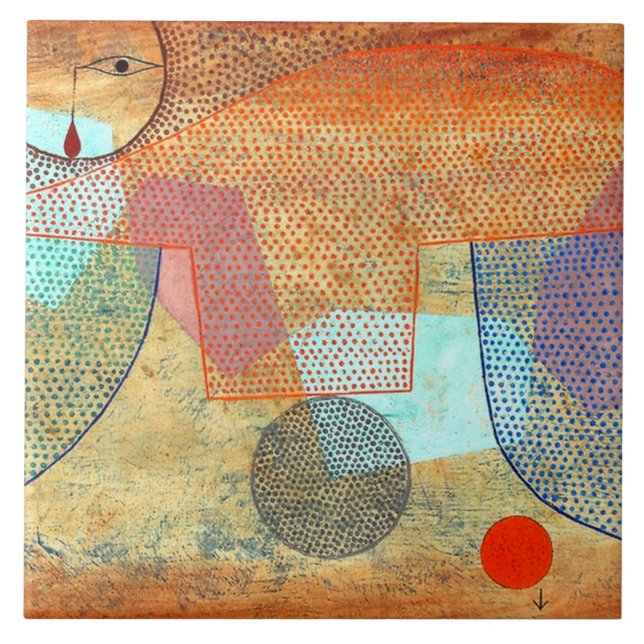 Klee - Sunset Ceramic Tile (Front)