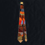 Klee - Temple Gardens Tie<br><div class="desc">Paul Klee art, Temple Gardens, custom neck tie.</div>