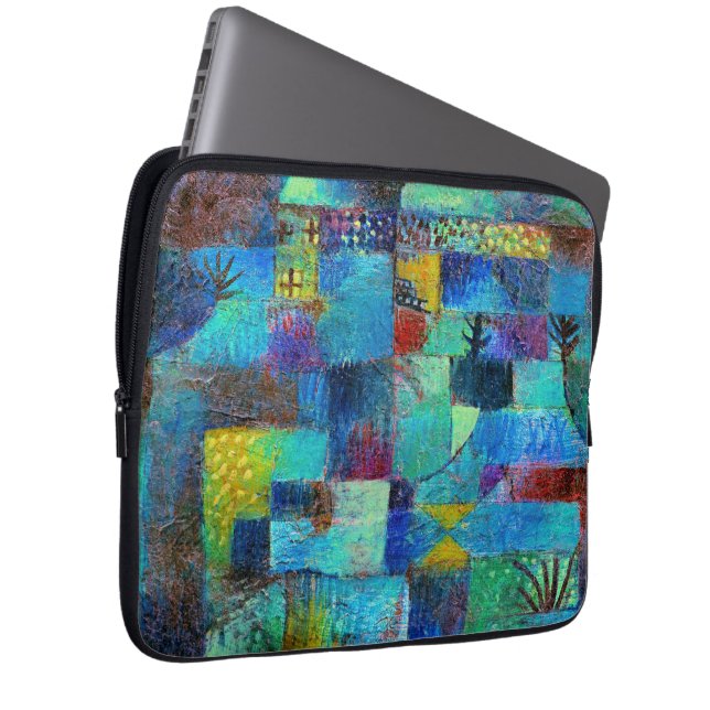 Klee - Terraced Garden Laptop Sleeve (Front Right)