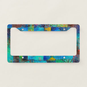Klee - Terraced Garden License Plate Frame