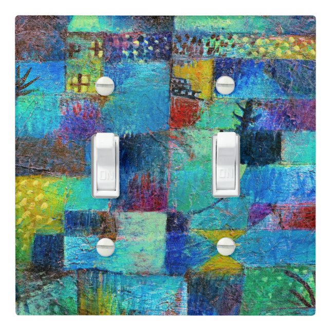 Klee - Terraced Garden Light Switch Cover (In Situ)