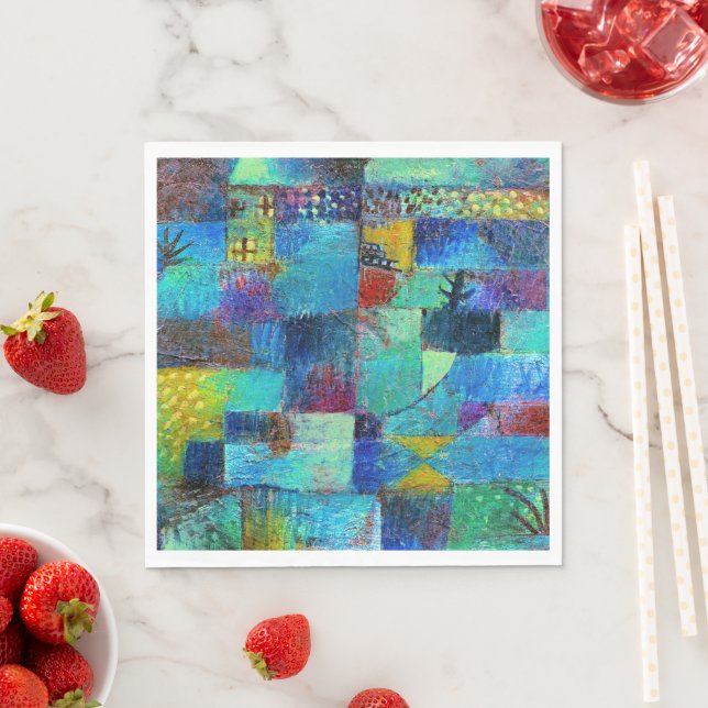 Klee - Terraced Garden Napkins (Insitu)