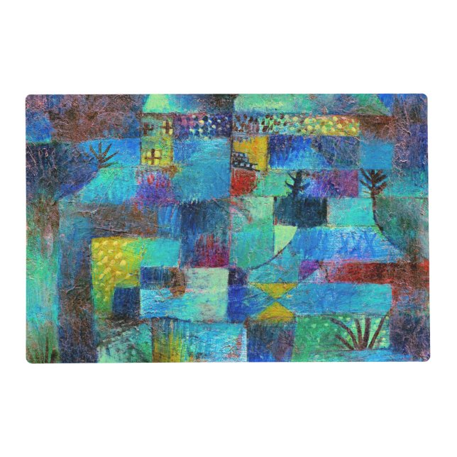 Klee - Terraced Garden Placemat (Front)