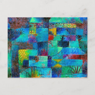 Klee - Terraced Garden Postcard