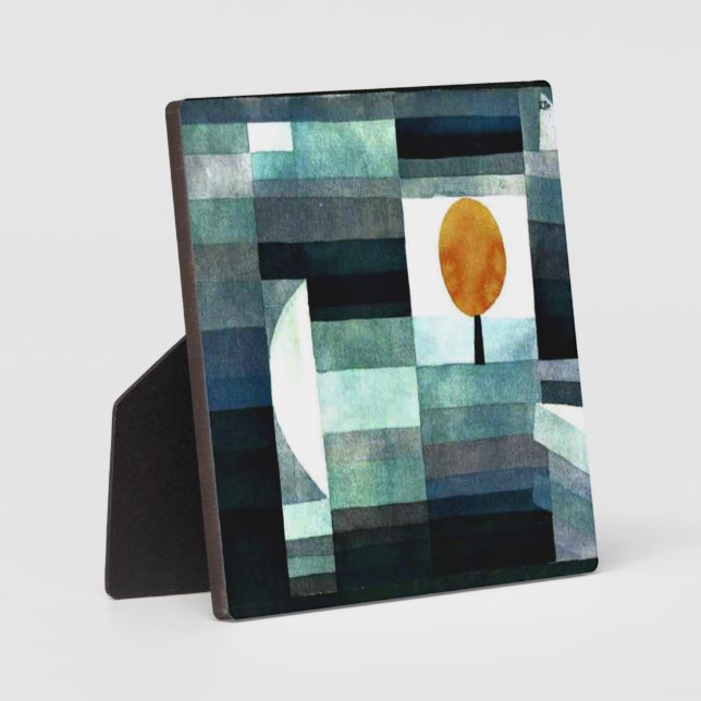 Klee - The Harbinger of Autumn Plaque (Front)