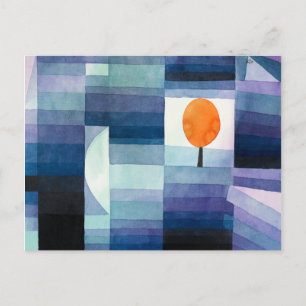 Klee - The Harbinger of Autumn Postcard