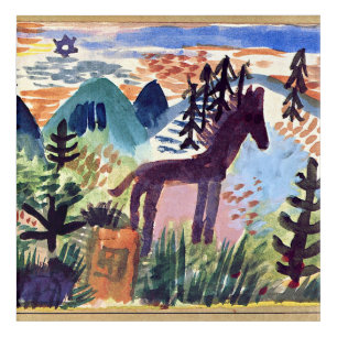 Klee - The Horse Acrylic Print