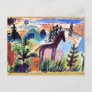 Klee - The Horse, famous painting Postcard