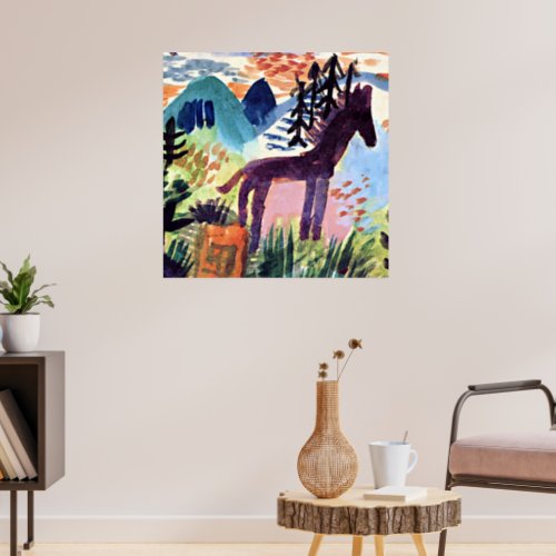 Klee _ The Horse  Poster