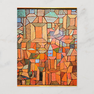 Klee - The Way to the Citadel Postcard