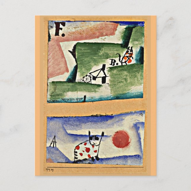 Klee - Tomcat's Turf Postcard (Front)