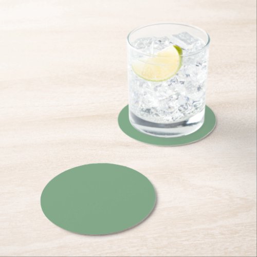 Klee _ Tree Nursery green Round Paper Coaster