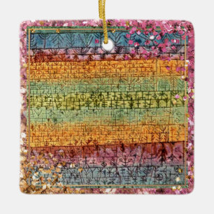 Klee - Tree Nursery sparkle Ceramic Ornament