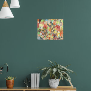 Klee - Two Country Houses Poster