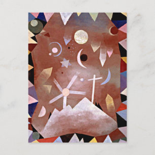 Klee - Uber Bergeshohe Postcard