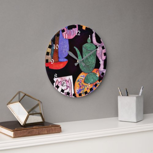 Klee _ Untitled Still Life Large Clock