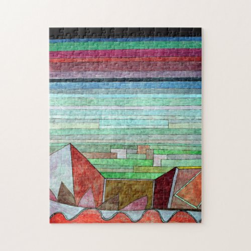 Klee _ View into the Fertile Country Jigsaw Puzzle