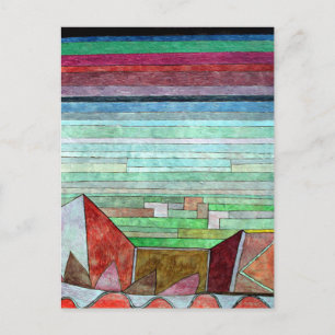 Klee - View into the Fertile Country Postcard