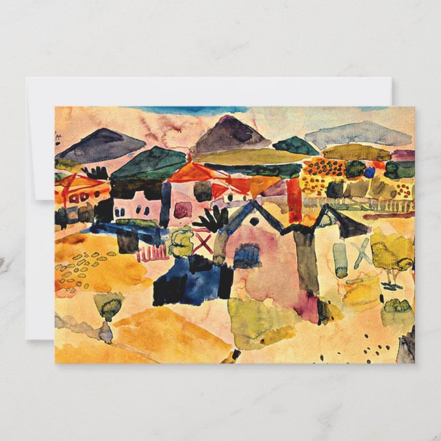 Klee - View of Saint Germain Card (Front)