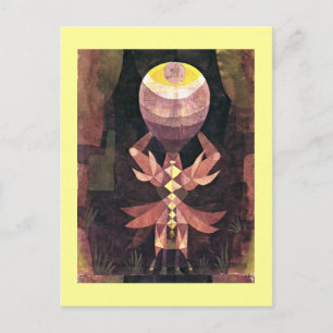 Klee - Wild Berry, Paul Klee painting Postcard