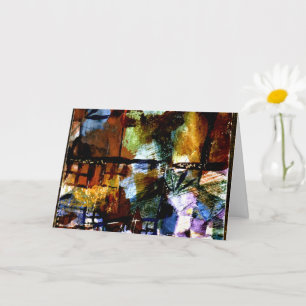 Klee - Windows and Palm Trees Card