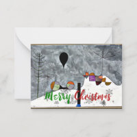 Klee - Winter Painting, Christmas greetings
